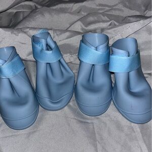 Blue Dog Rain Boots